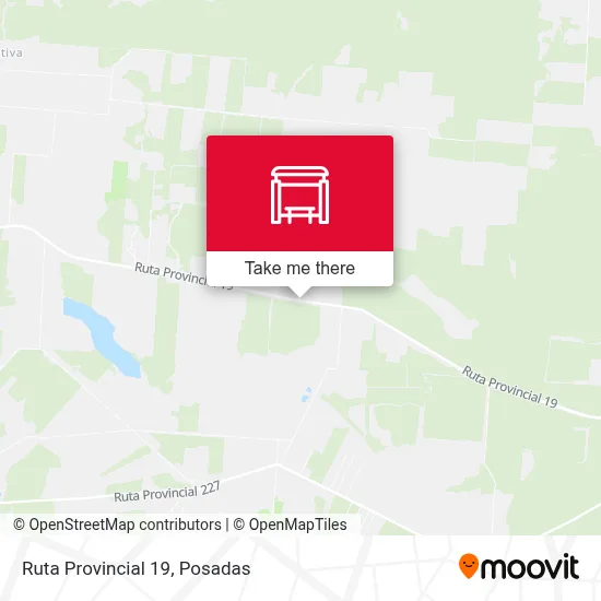 Mapa de Ruta Provincial 19
