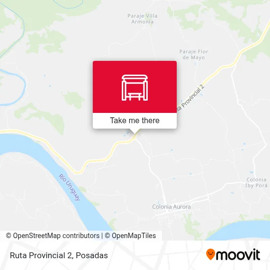 Mapa de Ruta Provincial 2
