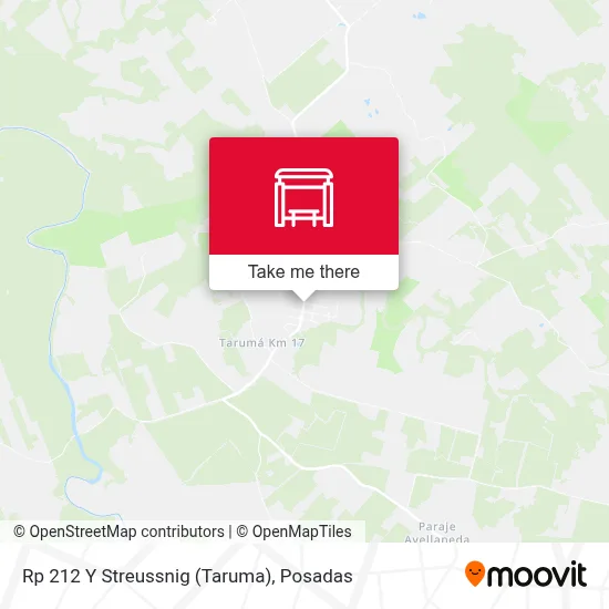 Rp 212 Y Streussnig (Taruma) map