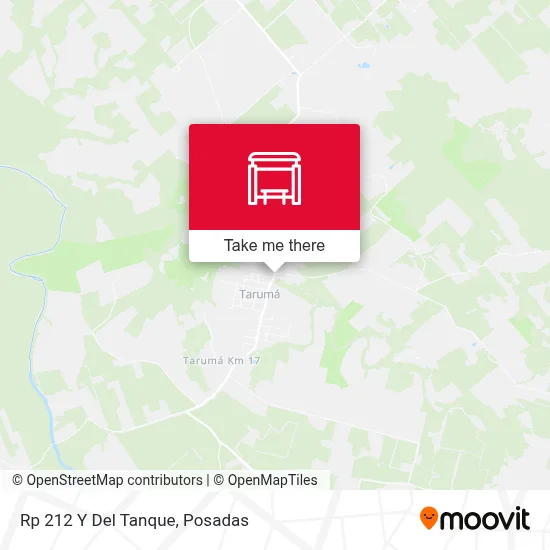 Mapa de Rp 212 Y Del Tanque