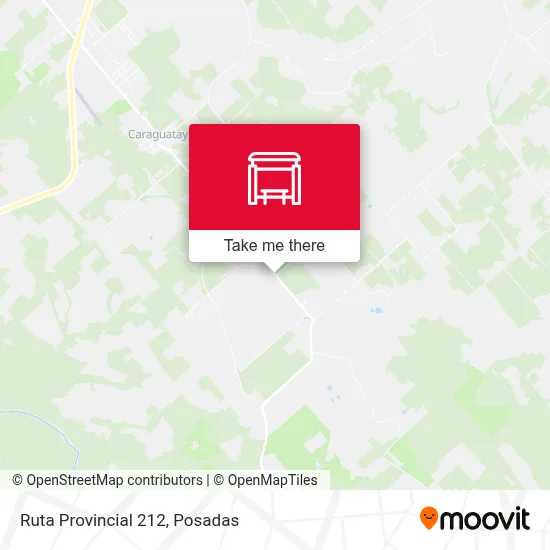 Mapa de Ruta Provincial 212