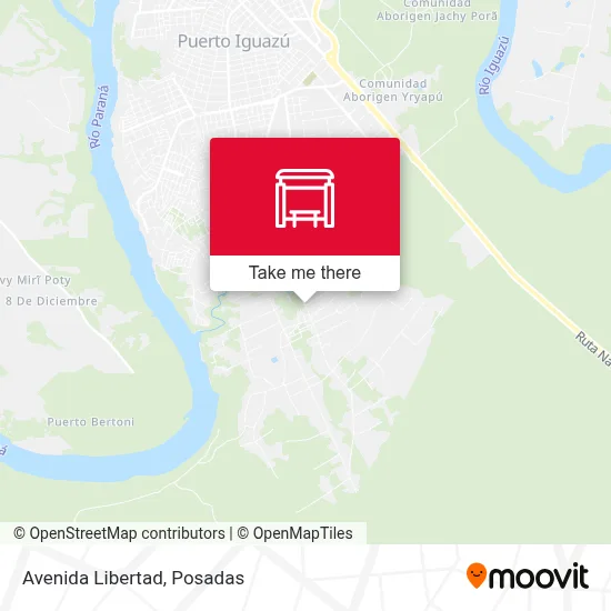Avenida Libertad map