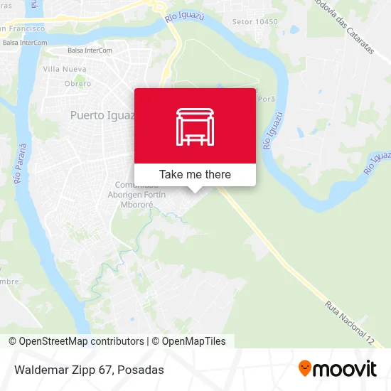 Waldemar Zipp 67 map