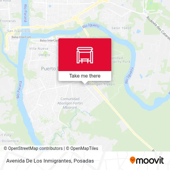 Avenida De Los Inmigrantes map