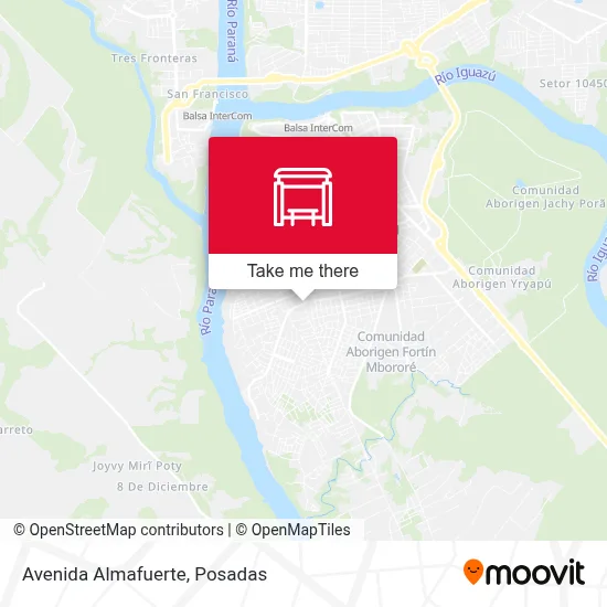Avenida Almafuerte map