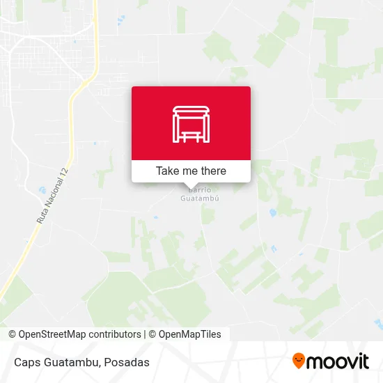 Mapa de Caps Guatambu