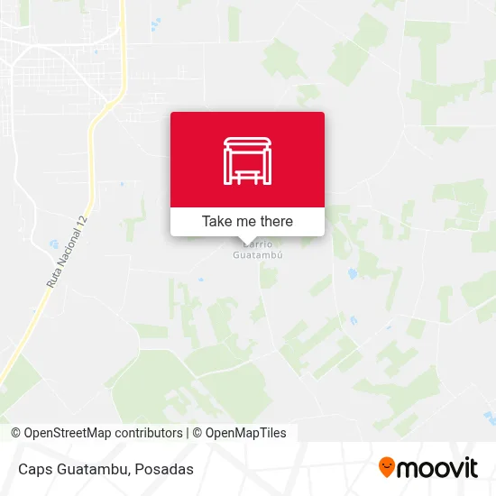 Mapa de Caps Guatambu