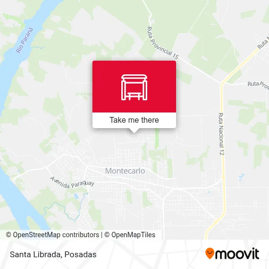 Mapa de Santa Librada