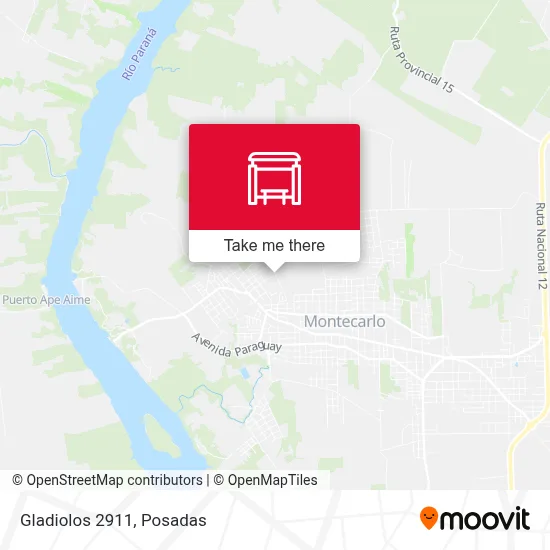 Gladiolos 2911 map