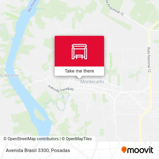 Avenida Brasil 3300 map