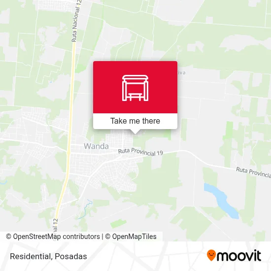 Residencial map