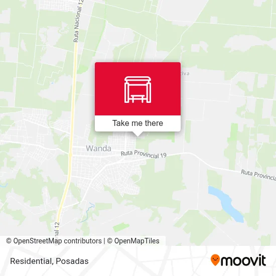 Residencial map