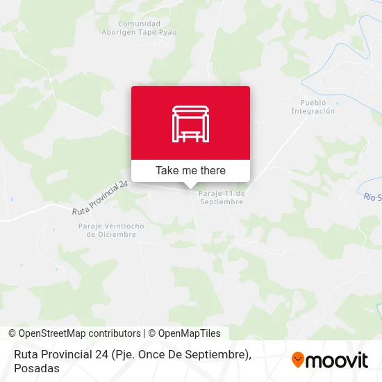 Ruta Provincial 24 (Pje. Once De Septiembre) map