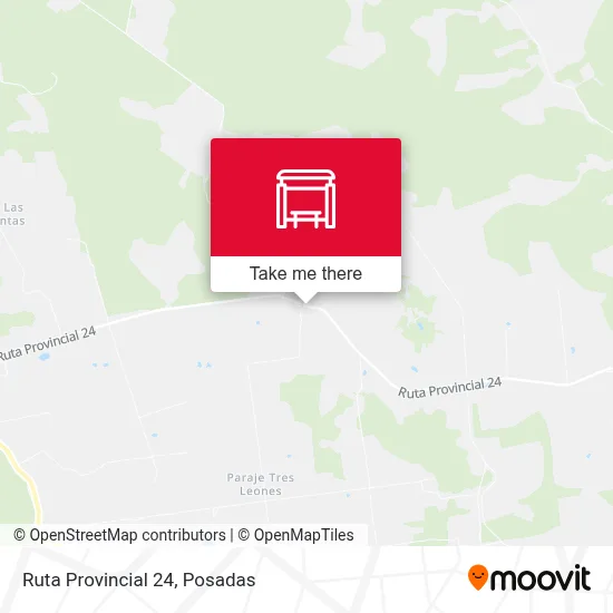 Mapa de Ruta Provincial 24