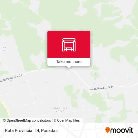 Mapa de Ruta Provincial 24