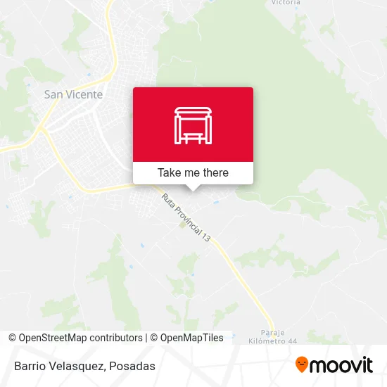 Barrio Velasquez map