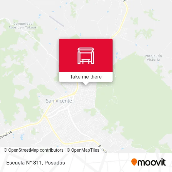 Escuela N° 811 map