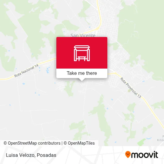 Luisa Velozo map