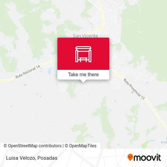 Luisa Velozo map
