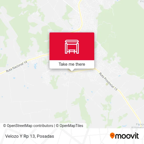 Velozo Y Rp 13 map