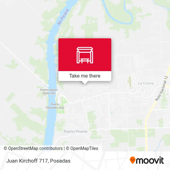 Juan Kirchoff 717 map