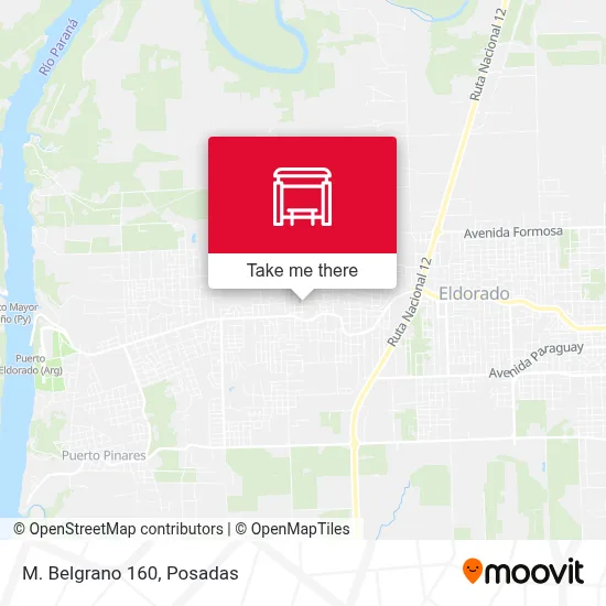M. Belgrano 160 map