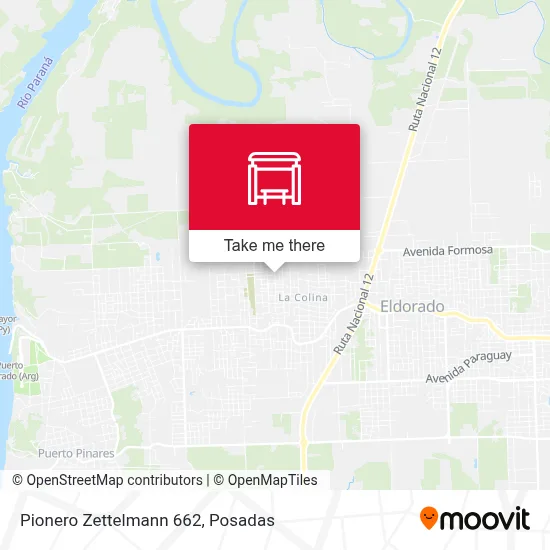 Pionero Zettelmann 662 map
