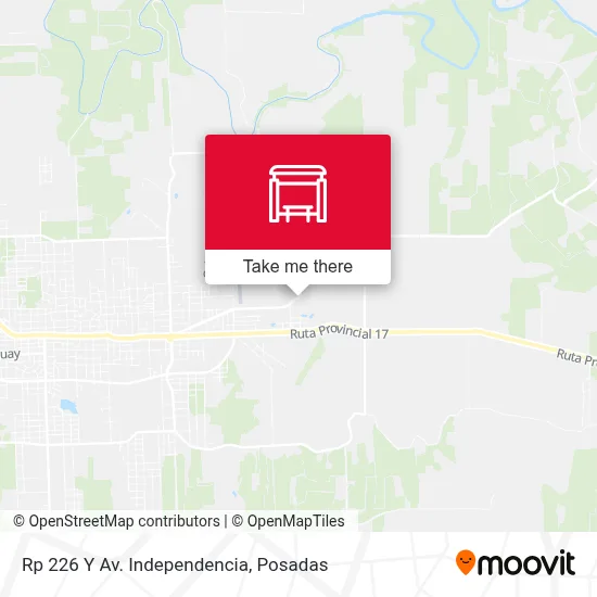 Mapa de Rp 226 Y Av. Independencia