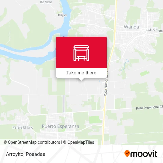 Arroyito map