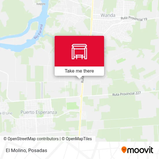 El Molino map