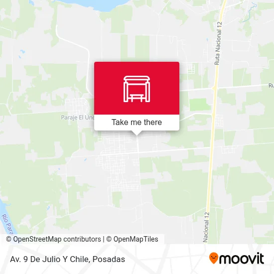 Mapa de Av. 9 De Julio Y Chile