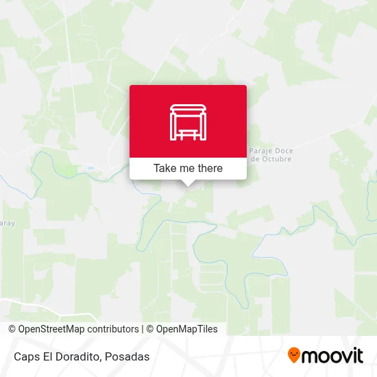 Caps El Doradito map