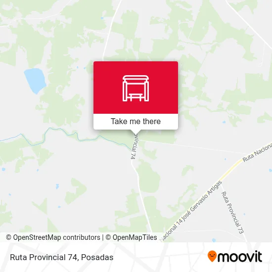 Ruta Provincial 74 map