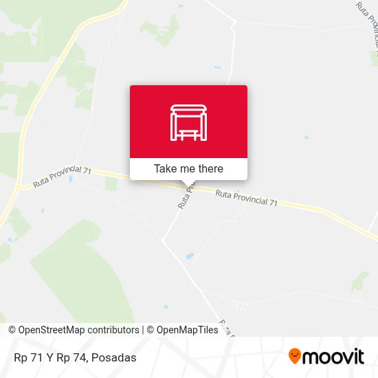 Rp 71 Y Rp 74 map
