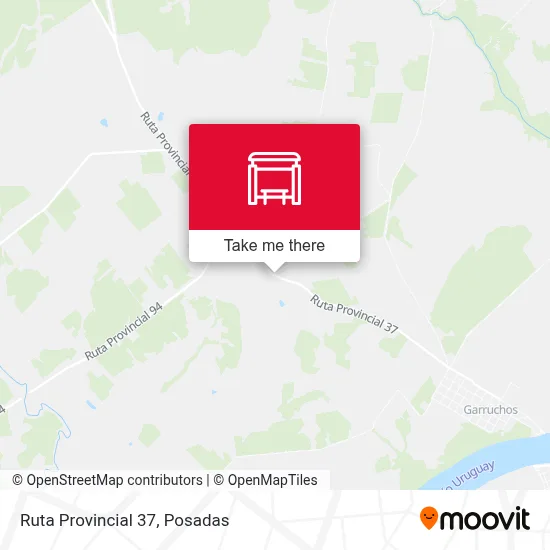 Ruta Provincial 37 map