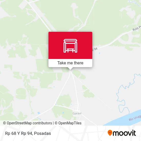 Rp 68 Y Rp 94 map