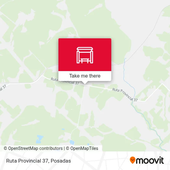 Ruta Provincial 37 map
