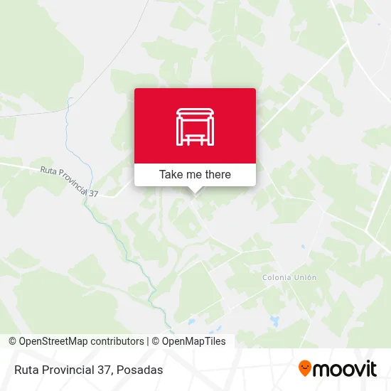 Ruta Provincial 37 map
