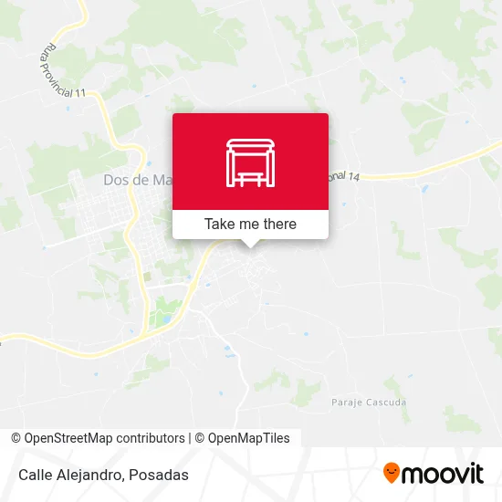 Calle Alejandro map