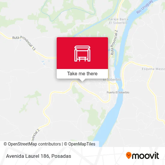 Avenida Laurel 186 map