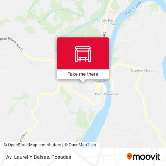 Av. Laurel Y Balsas map