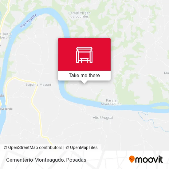 Cementerio Monteagudo map