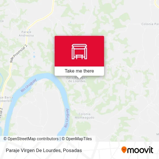 Paraje Virgen De Lourdes map