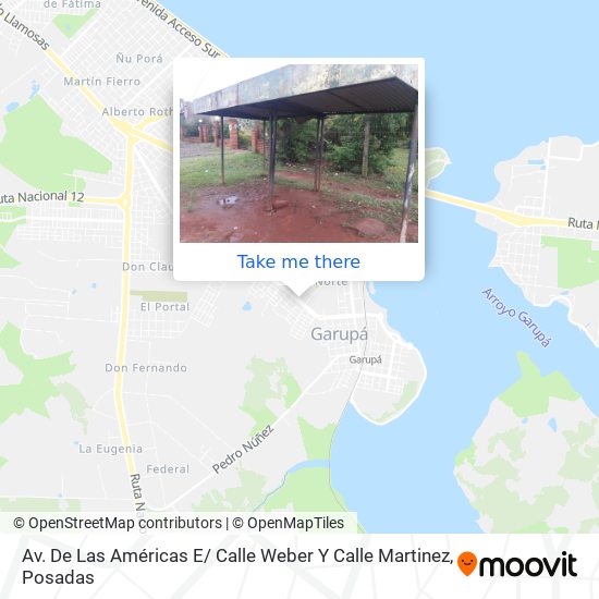 Av. De Las Américas E/ Calle Weber Y Calle Martinez map