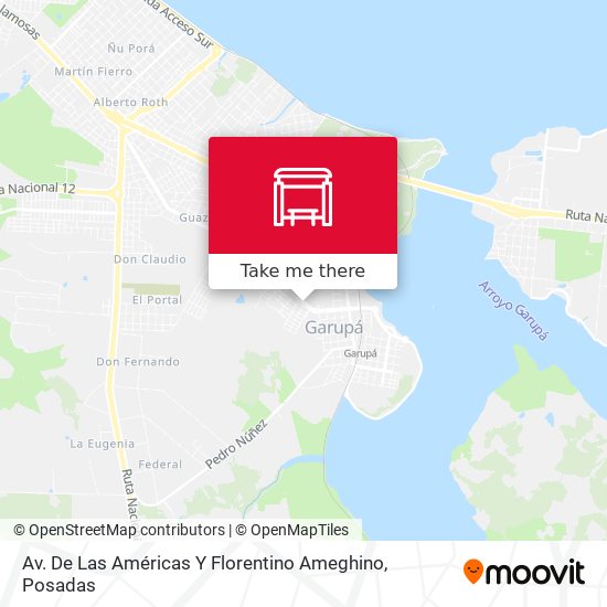 Av. De Las Américas Y Florentino Ameghino map