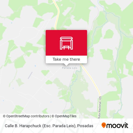 Calle B. Harapchuck (Esc. Parada Leis) map
