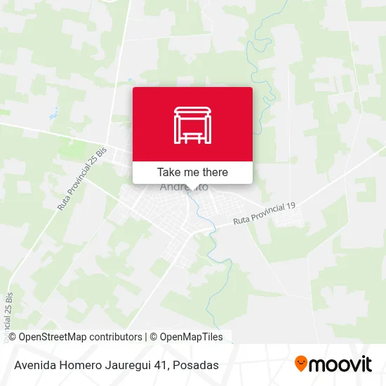 Avenida Homero Jauregui 41 map