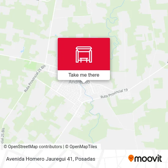 Avenida Homero Jauregui 41 map