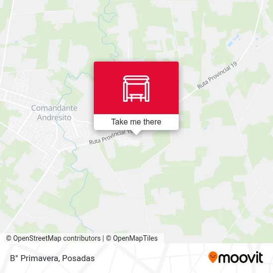 B° Primavera map