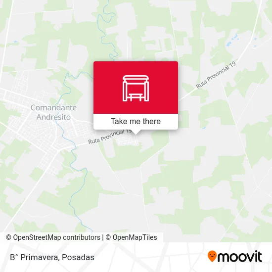 B° Primavera map
